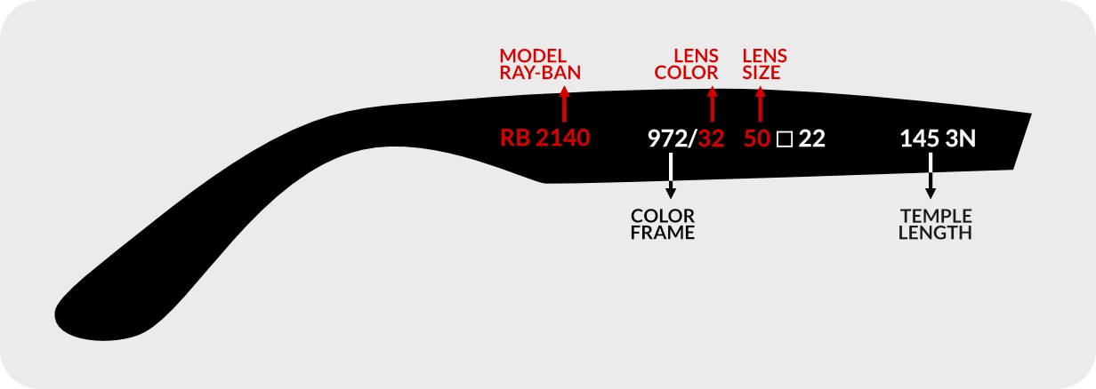 Ray-Ban 4322M Original Replacement Parts | ReplacementLenses.net