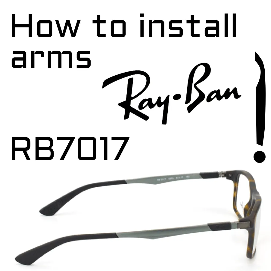 How to change arms RB7017
