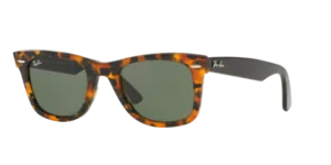 Original Ray-Ban RB2140 Wayfarer arms, colour 1157 · Mottled black havana