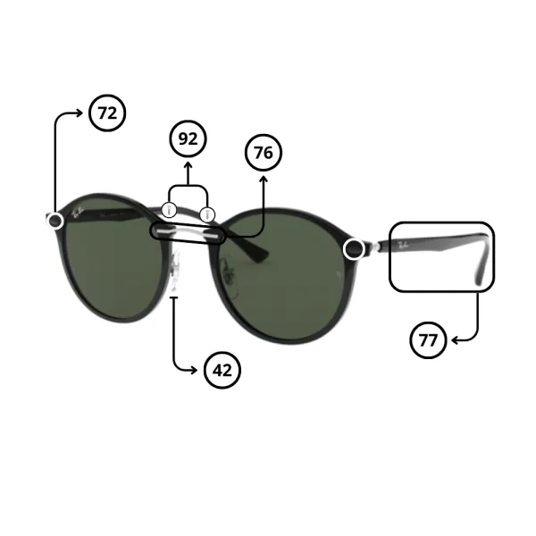 Ray-Ban 4242 Replacement Parts