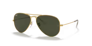 Original Ray-Ban RB3025 Aviator arms, colour 001 · Gold