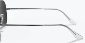 Original Ray-Ban RB3689 Aviator Metal II arms, colour 004 · Gunmetal