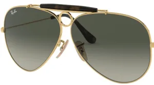 Original lenses Ray-Ban RB3138 Shooter, colour 71 · Gray blue gradient