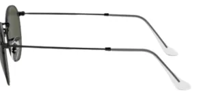 Original Ray-Ban RB3447 Round Metal arms, colour 9199 · Black