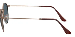 Original Ray-Ban RB3447 Round Metal arms, colour 9230 · Bronze/ copper