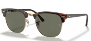 Ray-Ban 3016 CLUBMASTER, colour 990/58 red havana