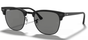 Ray-Ban 3016 CLUBMASTER, colour 1305b1 wrinkled black on black