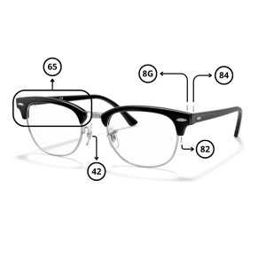 Ray-Ban 5154 CLUBMASTER Original Replacement Parts