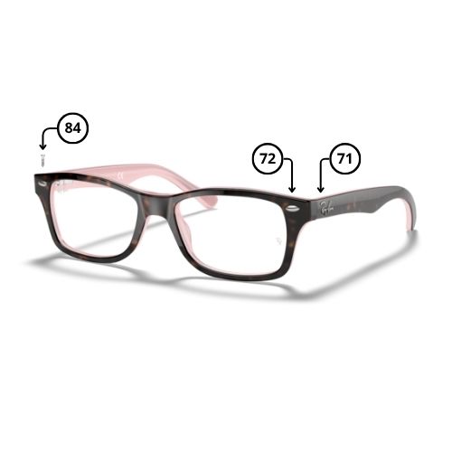 Ray-Ban Junior 1531 Original Replacement Parts
