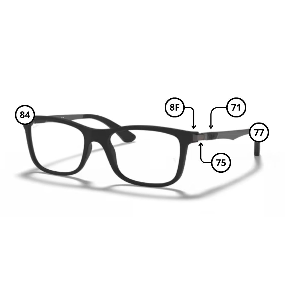 Ray-Ban Junior 1549 Original Replacement Parts