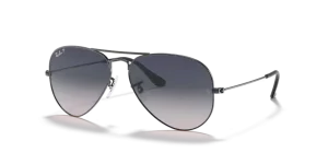 Ray-Ban RB3025 AVIATOR LARGE METAL, colour 004/78 adv gunmetal