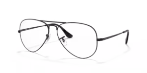 Ray-Ban RX6489 AVIATOR, colour 2503 · Black matte