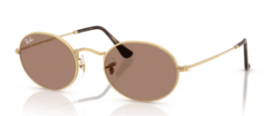 Ray-Ban RB3547 OVAL, colour 001/1A · Arista gold