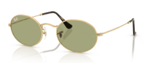 Ray-Ban RB3547 OVAL, colour 001/4E · Arista gold