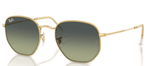 Ray-Ban RB3548 HEXAGONAL, colour 001/BH · Arista gold