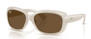 Ray-Ban RB4101 JACKIE OHH, colour 688753 · Opal ivory