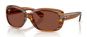 Ray-Ban RB4101 JACKIE OHH, colour 820/C5 · Striped red havana