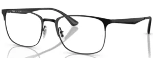 Ray-Ban RX6421, colour 2904 · Black matte on black