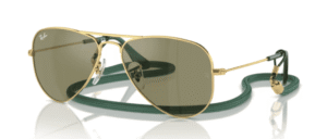Ray-Ban RJ9506S JUNIOR AVIATOR, colour 223/6R · Arista gold