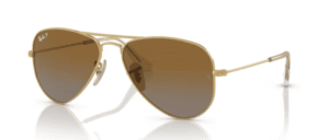 Ray-Ban RJ9506S JUNIOR AVIATOR, colour 223/T5 · Arista gold