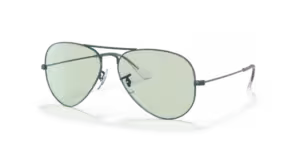 Original Ray-Ban RB3025 Aviator arms, colour 9225 · Green dark