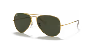 Original Ray-Ban RB3025 Aviator arms, colour W3234 · Gold