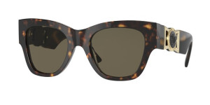 VERSACE 4415U Original Sunglasses, colour 108/3 · Havana