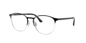 Ray-Ban RX6375, colour 2861 · Black on silver