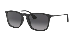 Ray-Ban RB4187 CHRIS, colour 622/8G · Rubber black