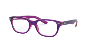 Ray-Ban RY1555, colour 3666 · Violet on fuxia fluo
