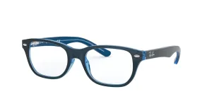Ray-Ban RY1555, colour 3667 · Blue on blue fluo