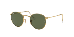 Ray-Ban RB3447N ROUND METAL, colour 001 · Arista