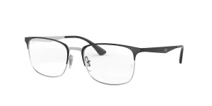 Ray-Ban RX6421, colour 2997 · Black matte on silver