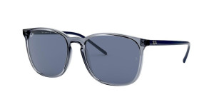 Ray-Ban RB4387, colour 639980 clear blue