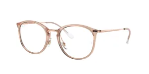 Ray-Ban RX7140, colour 8124 · Trasparent brown light