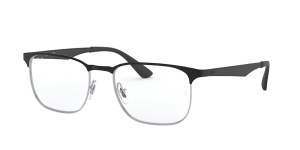 Ray-Ban RX6363, colour 2861 · Black on silver