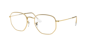 Ray-Ban RB3548 HEXAGONAL, colour 9196bf legend gold