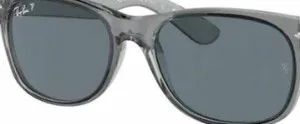 Original lenses Ray-Ban RB2132 New Wayfarer, colour 3R · Blue dark polarized