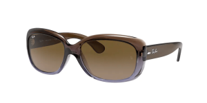 Ray-Ban RB4101 JACKIE OHH, colour 860/51 brown gradient lilac