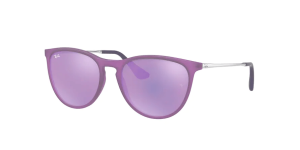 Ray-Ban RJ9060S JUNIOR ERIKA, colour 70084v violet fluo clear rubber