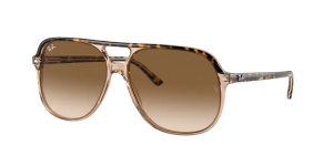 Ray-Ban RB2198 BILL, colour 129251 havana on clear brown