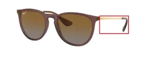 Original Ray-Ban RB4171 Erika arms, colour 6593 · Clear brown dark