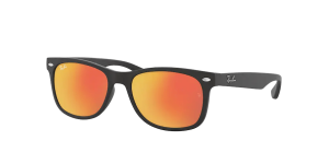 Ray-Ban RJ9052S JUNIOR NEW WAYFARER, colour 100s6q black matte