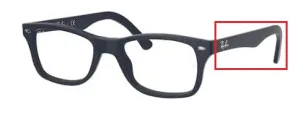 Original Ray-Ban RB5228 arms, colour 5583 · Sand blue