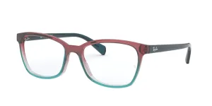 Ray-Ban RX5362, colour 5834 · Blue/red/blue light gradient