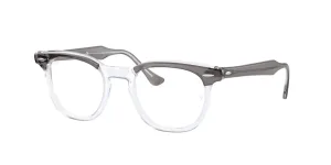 Ray-Ban RX5398 HAWKEYE, colour 8111 · Gray on trasparent