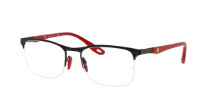 Ray-Ban RX8416M Ferrari, colour F041 · Black matte on black