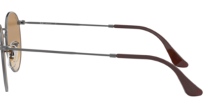 Original Ray-Ban RB3447N Round Metal arms, colour 004 · Gunmetal
