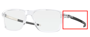 Original Oakley OO8166 Wheel House arms, colour 02 · Clear polished