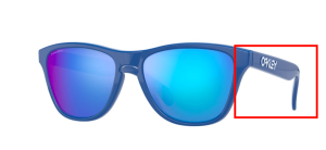 Original Oakley OO9006 Frogskins XS arms, colour 25 · Sapphire